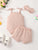 Baby Girl Waffle-Knit Set